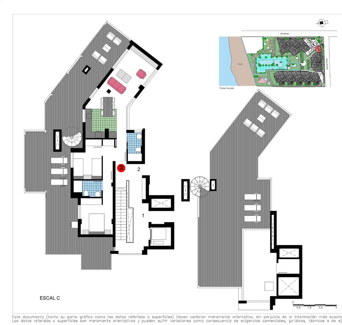 Пентхаус з 2 спальнями, 80м² в Денія, Іспанія [ID: 0137-N8779]