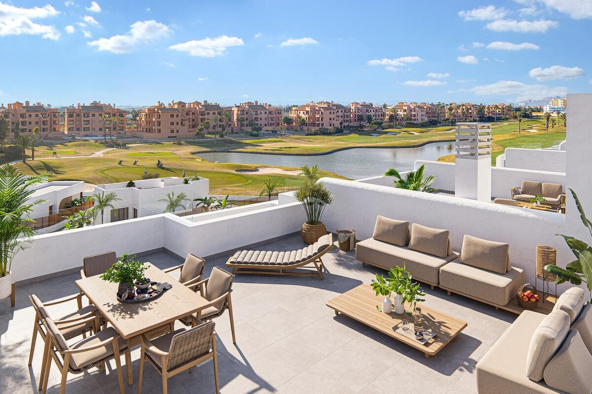 Penthouse z 2 sypialniami, 67m² w Los Alcazares, Hiszpania [ID: 0137-N9492]
