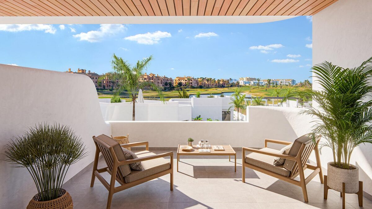 Penthouse z 2 sypialniami, 67m² w Los Alcazares, Hiszpania [ID: 0137-N9492]