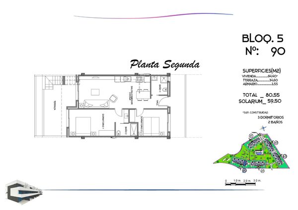 Penthouse in Guardamar del Segura, Spain, 80m² - image 16