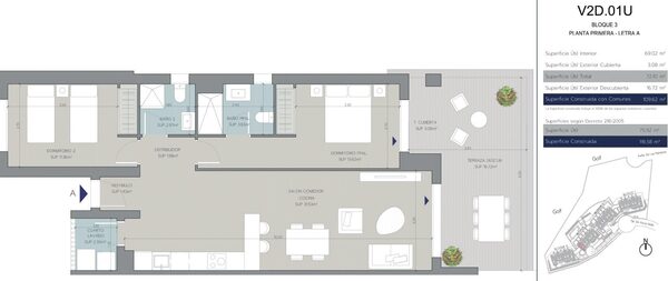 Квартира в Ла-Лінеа-де-ла-Консепсьон, Іспанія, 104м² - зображення 13