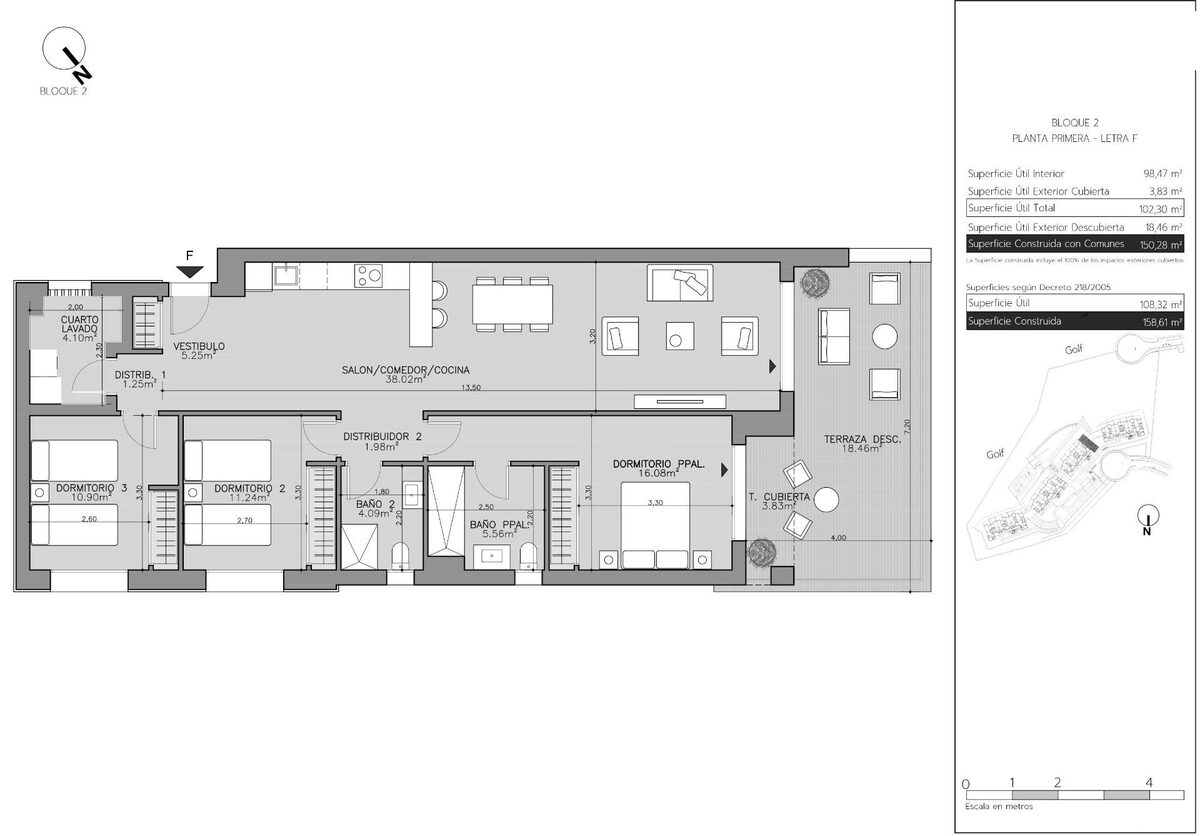 Apartament z 3 sypialniami, 158m² w la-linea-de-la-concepcion, Hiszpania [ID: 0137-SP0530]