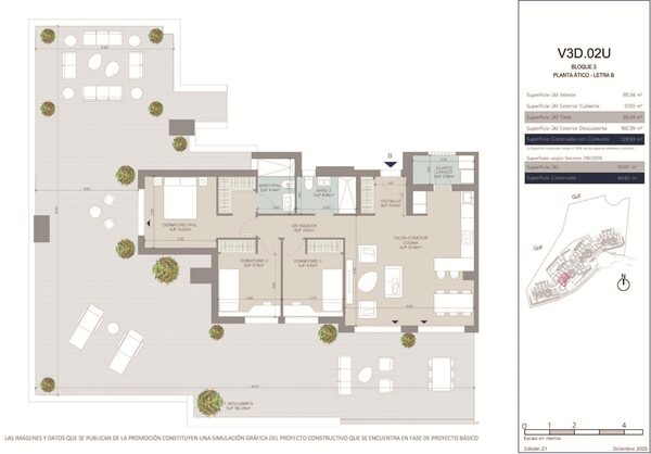 Penthouse in La Linea de la Concepcion, Spain, 126m² - image 7
