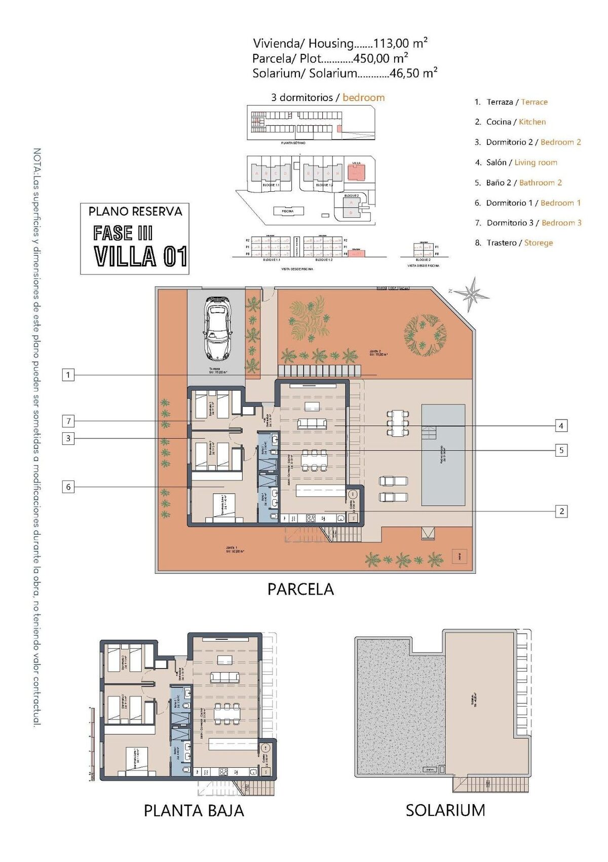 Willa z 3 sypialniami, 113m² w Los Alcazares, Hiszpania [ID: 0137-N9505]