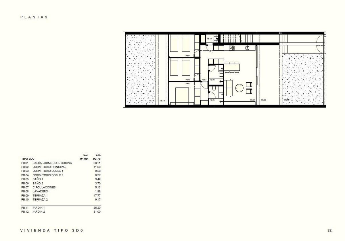 Bungalow with 3 bedrooms, 99m² in Torrevieja, Spain [ID: 0137-N9510]