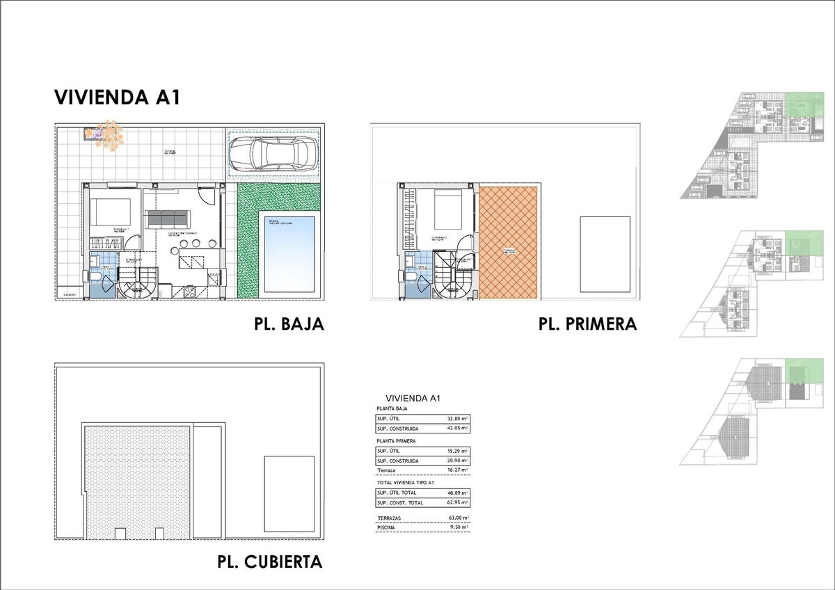 Willa z 2 sypialniami, 62m² w puerto-de-mazarron, Hiszpania [ID: 0137-N9519]