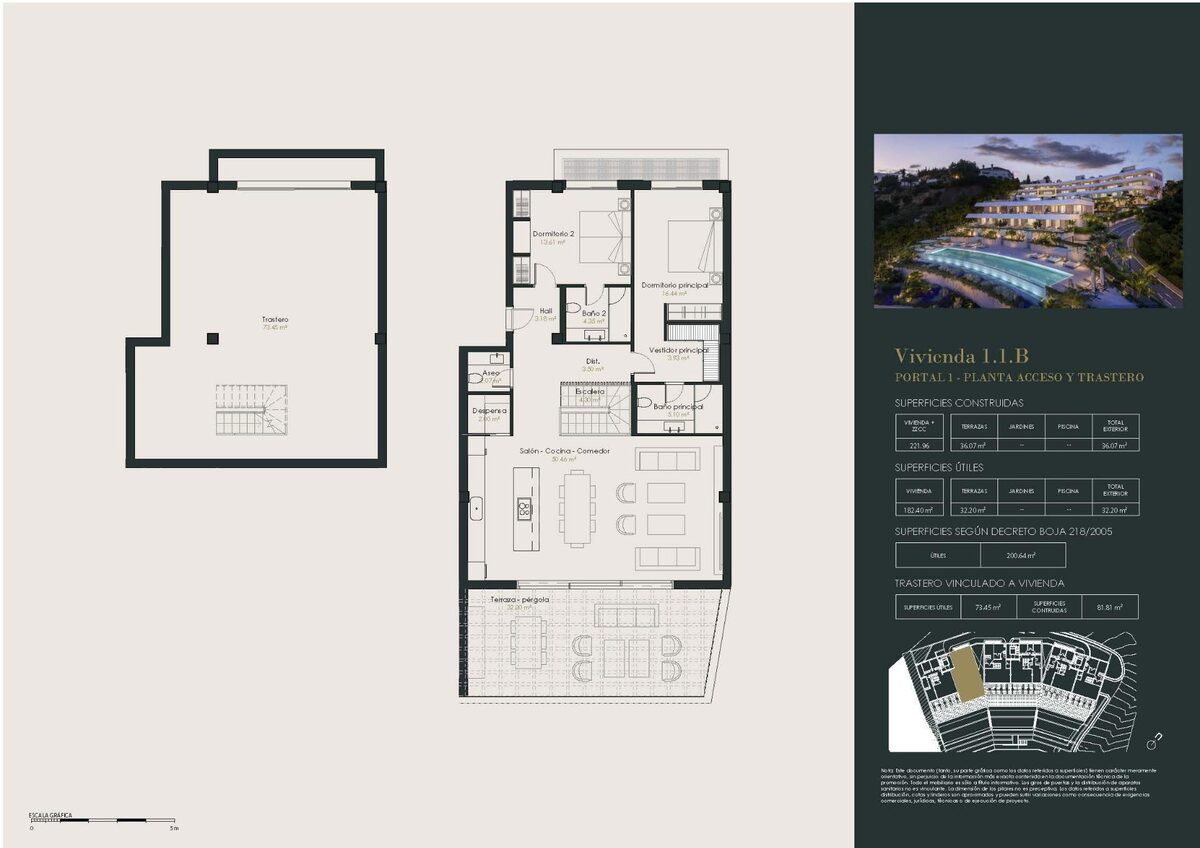 Apartment with 2 bedrooms, 221m² in Benahavis, Spain [ID: 0137-SP1431]