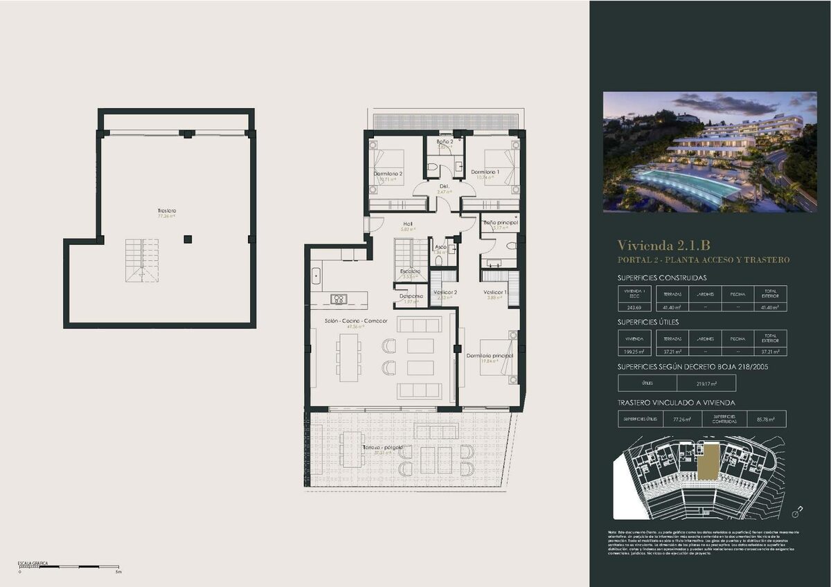 Apartment with 3 bedrooms, 243m² in Benahavis, Spain [ID: 0137-SP1432]