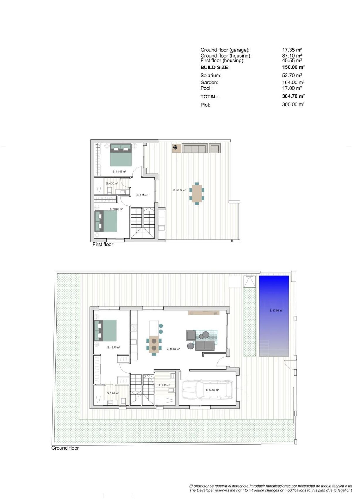 Willa z 3 sypialniami, 150m² w Los Alcazares, Hiszpania [ID: 0137-N9520]