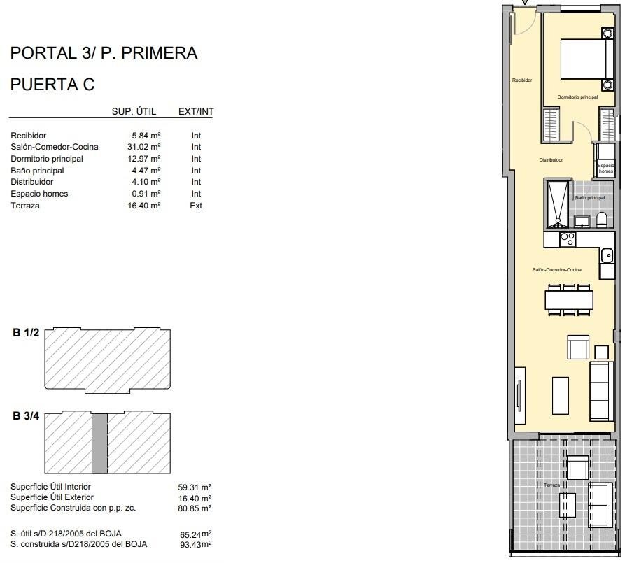 Apartament z 1 sypialnią, 93m² w Estepona, Hiszpania [ID: 0137-N8590]