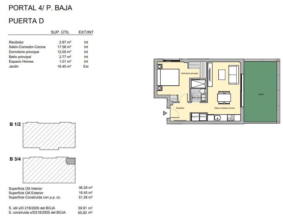 Apartment with 1 bedroom, 65m² in Estepona, Spain [ID: 0137-N8588]
