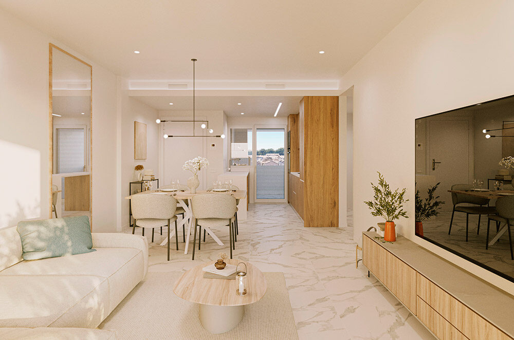 Квартира з 2 спальнями, 71м² в Пунта Пріма, Іспанія [ID: 0138-006]
