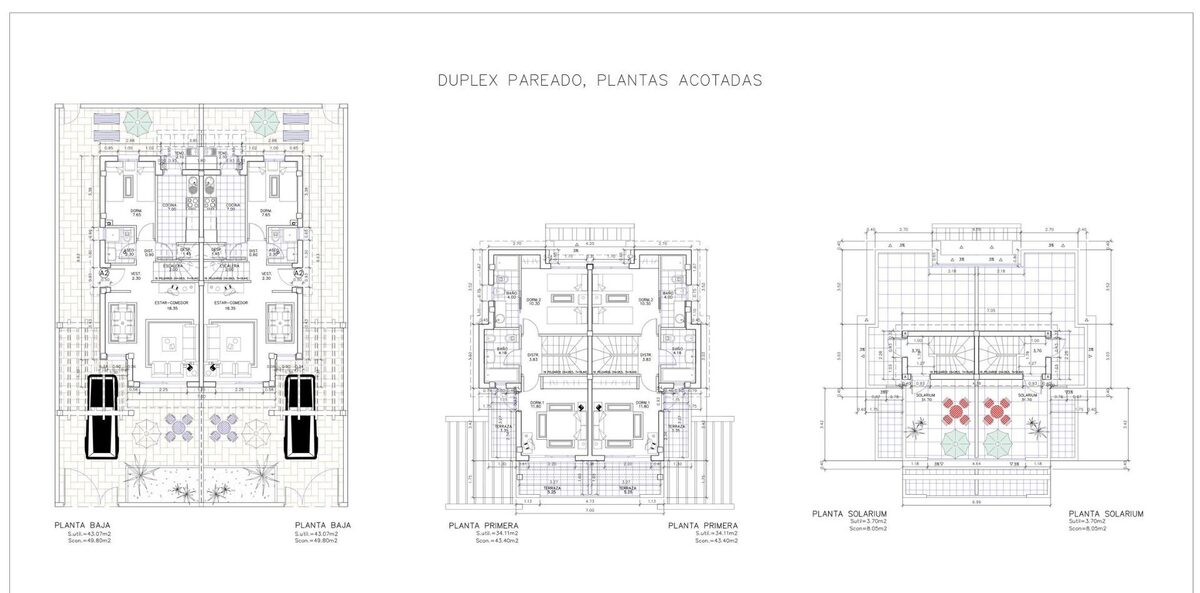 Willa z 3 sypialniami, 101m² w puerto-de-mazarron, Hiszpania [ID: 0137-N9521]