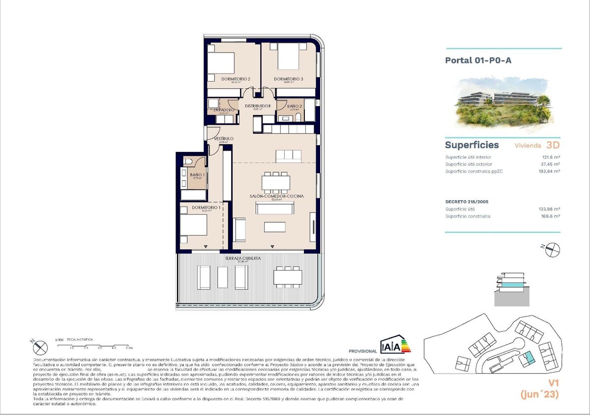 Apartment with 3 bedrooms, 167m² in Estepona, Spain [ID: 0137-SP1444]