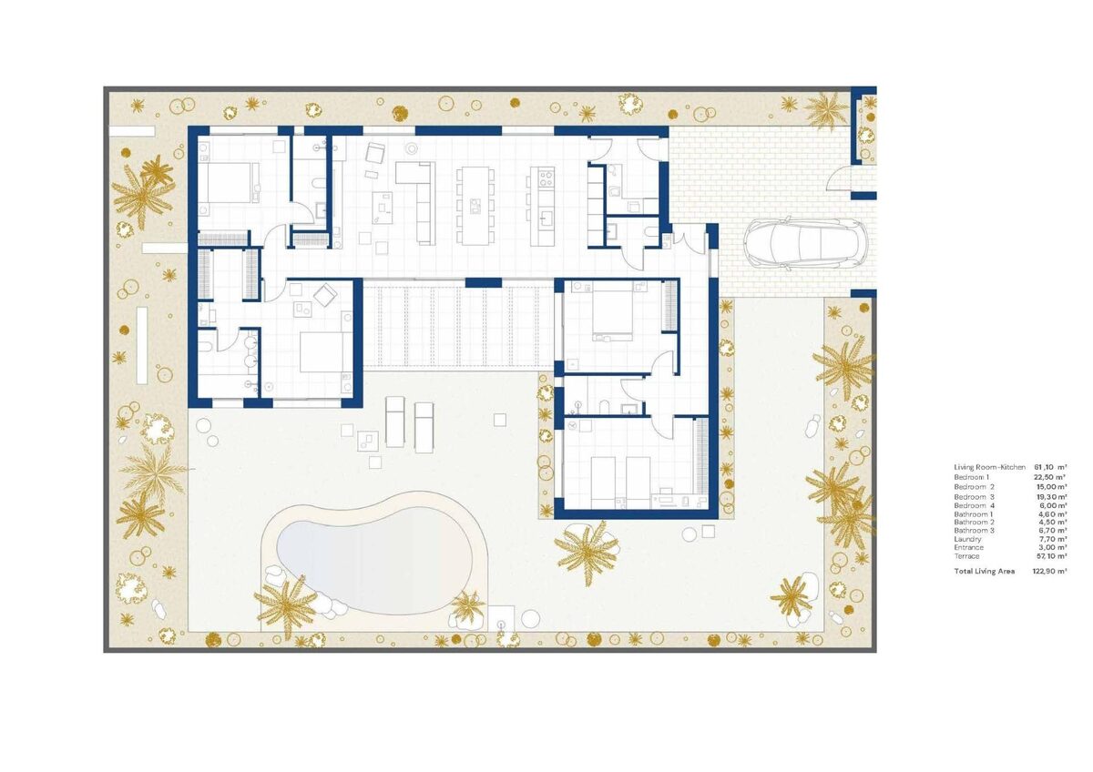 Villa with 4 bedrooms, 231m² in Banos y Mendigo, Spain [ID: 0137-N9532]