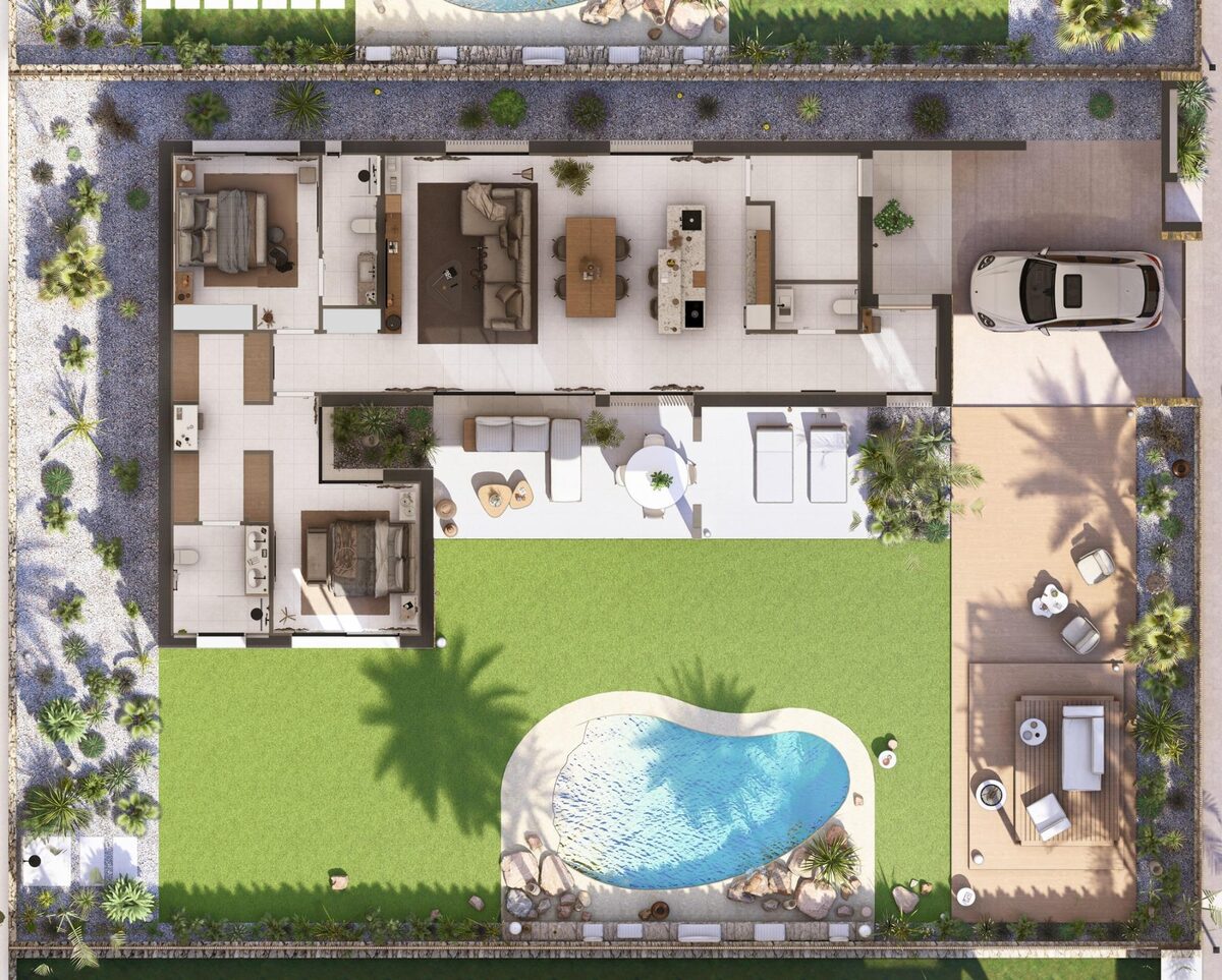 Villa with 2 bedrooms, 167m² in Banos y Mendigo, Spain [ID: 0137-N9533]