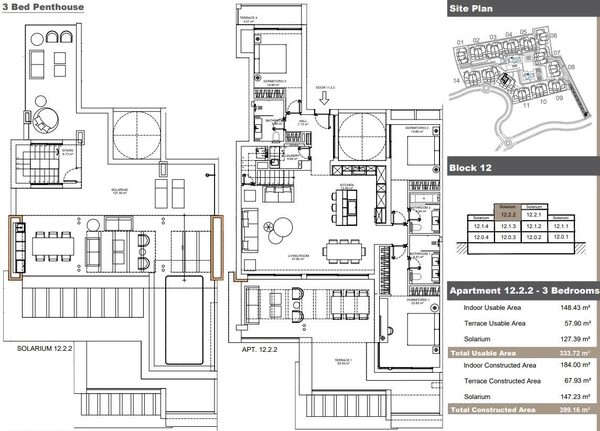 Penthouse w Estepona, Hiszpania, 141m² - obraz 48