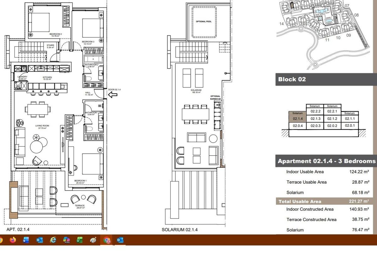 Пентхаус з 3 спальнями, 140м² в Естепона, Іспанія [ID: 0137-SP0351]