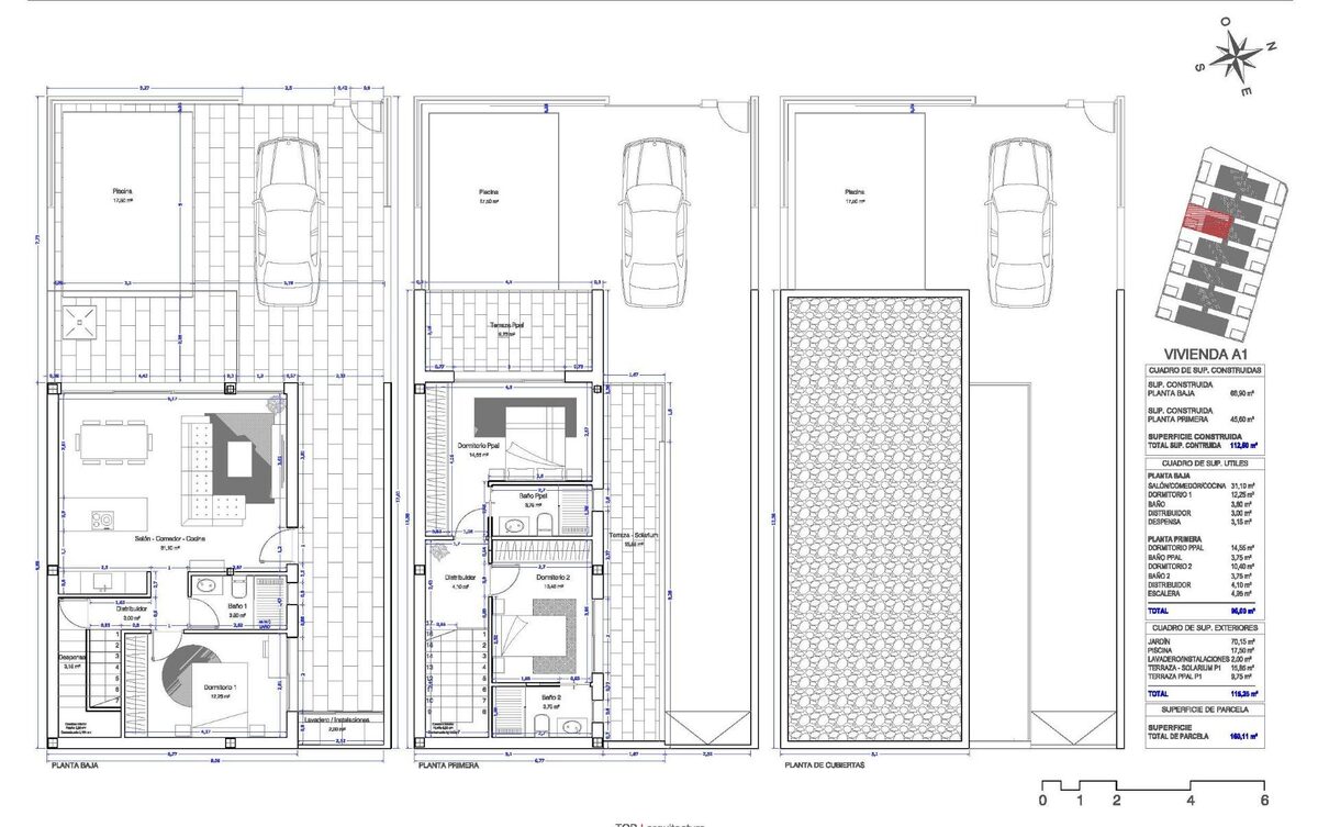 Вілла з 3 спальнями, 112м² в Сан-Педро-дель-Пінатар, Іспанія [ID: 0137-N9540]