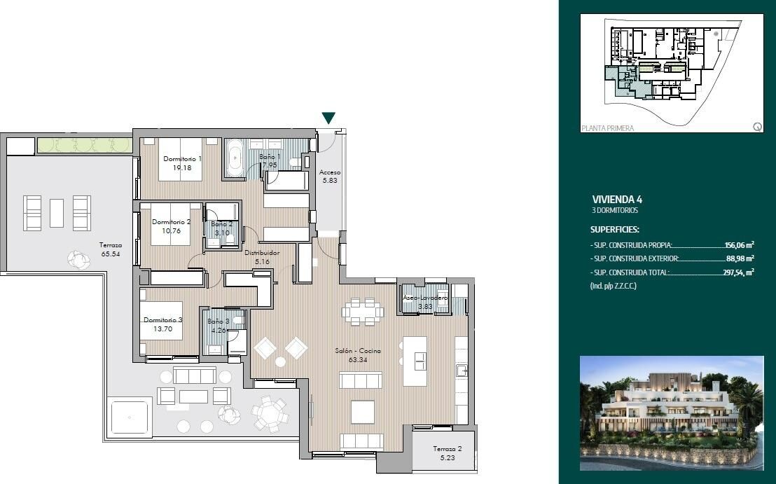 Квартира с 3 спальнями, 259м² в Марбелья, Испания [ID: 0137-SP1470]