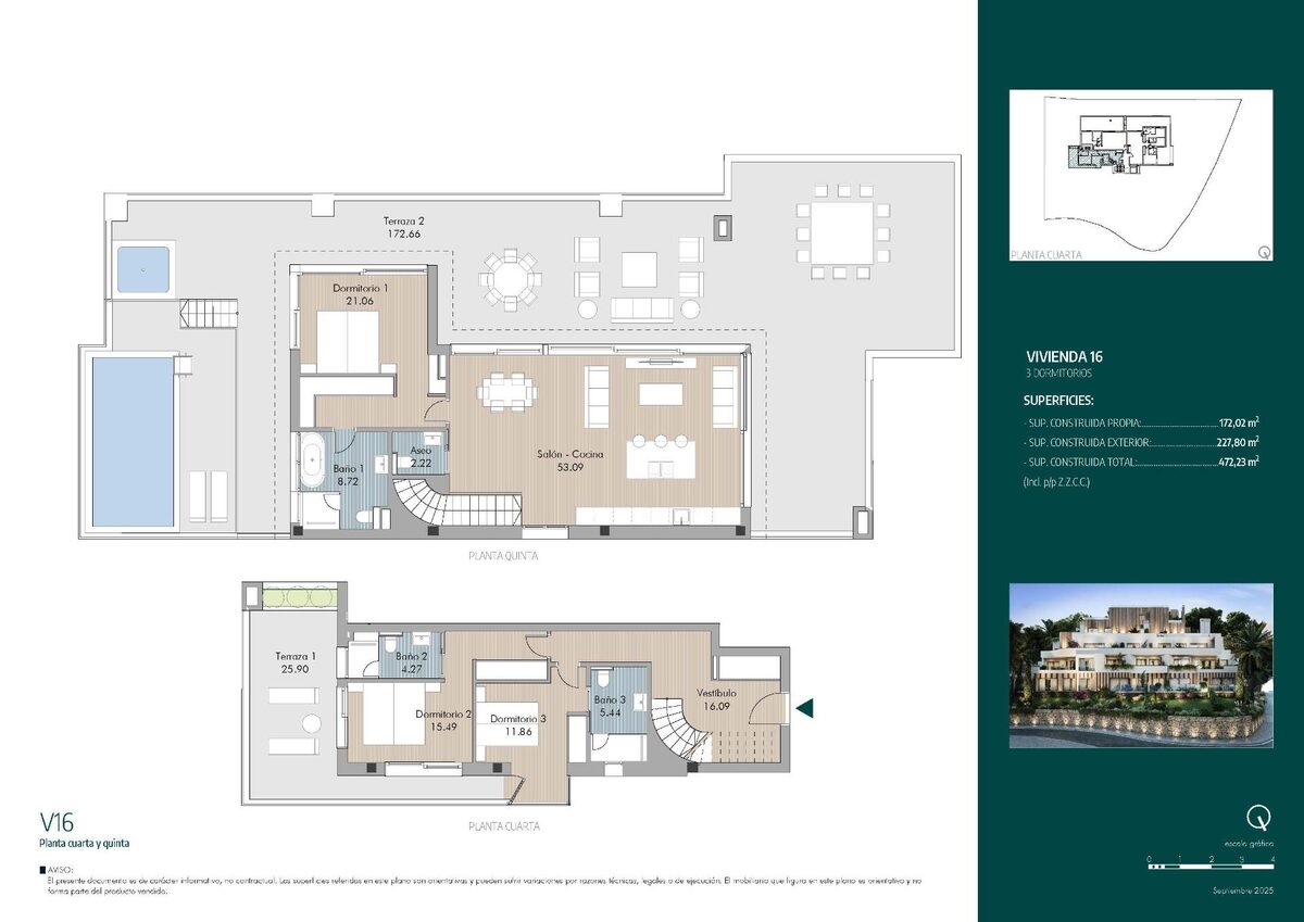 Penthouse with 3 bedrooms, 472m² in Марбелья, Spain [ID: 0137-SP1471]