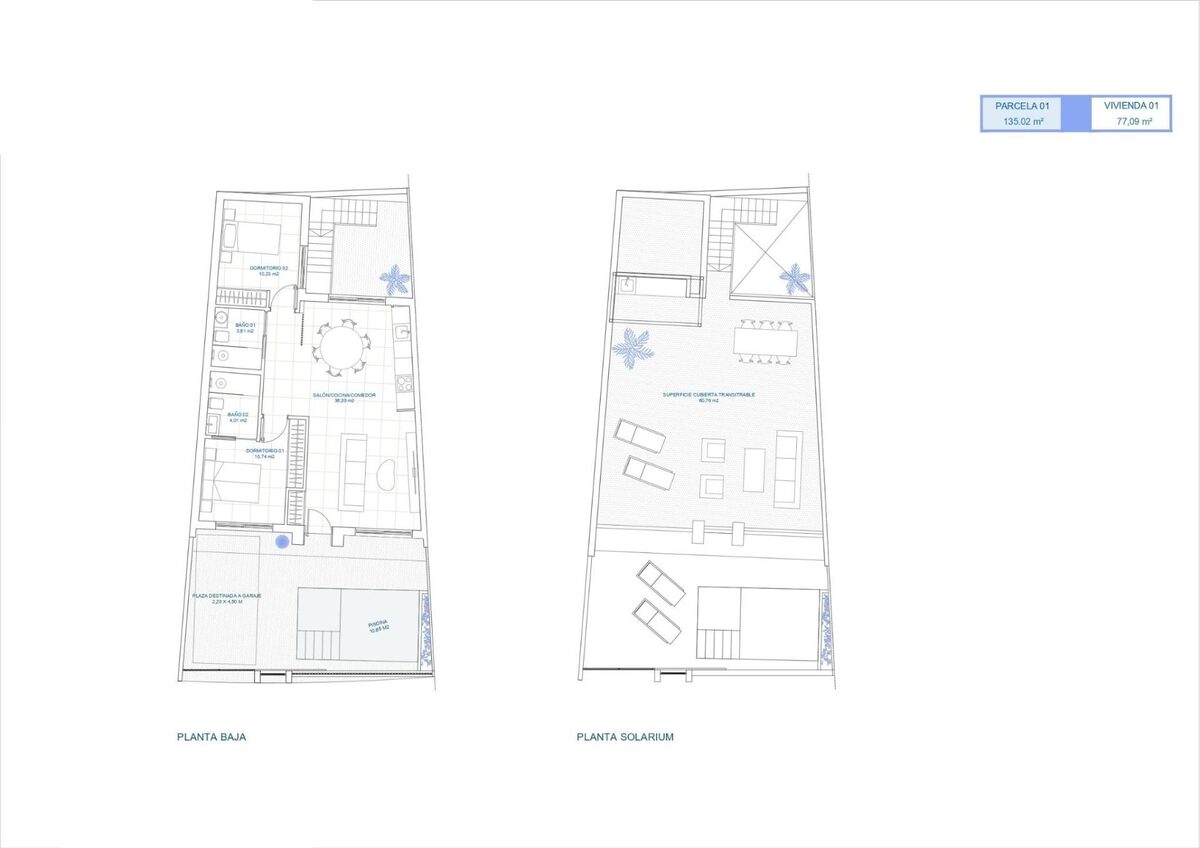 Townhouse with 2 bedrooms, 77m² in Torre Pacheco, Spain [ID: 0137-N9552]