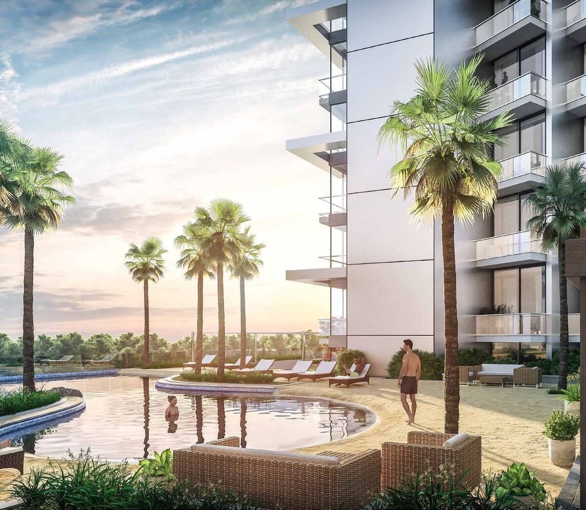 Apartament z 1 sypialnią, 52.80m² w Dubaj, Zjednoczone Emiraty Arabskie [ID: 1102-5006270e]