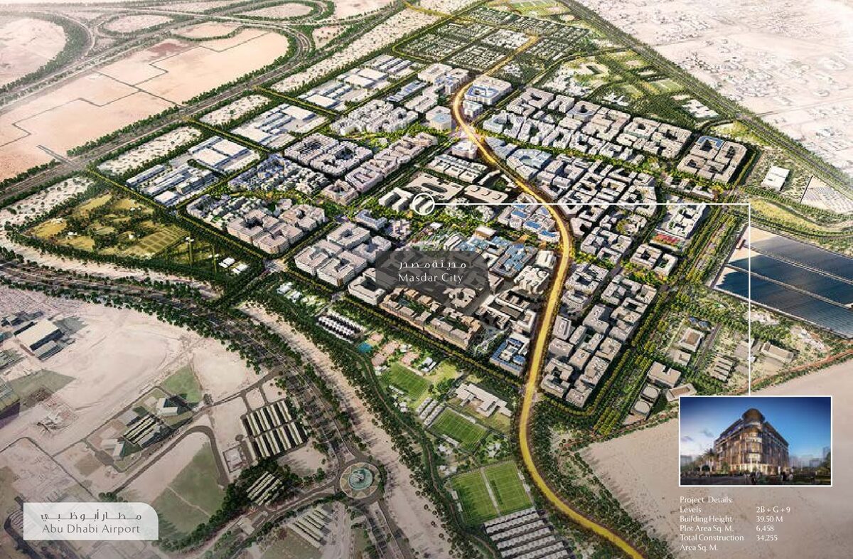 Apartament z 1 sypialnią, 101.21m² w Abu Dhabi, Zjednoczone Emiraty Arabskie [ID: 1102-01179a91]