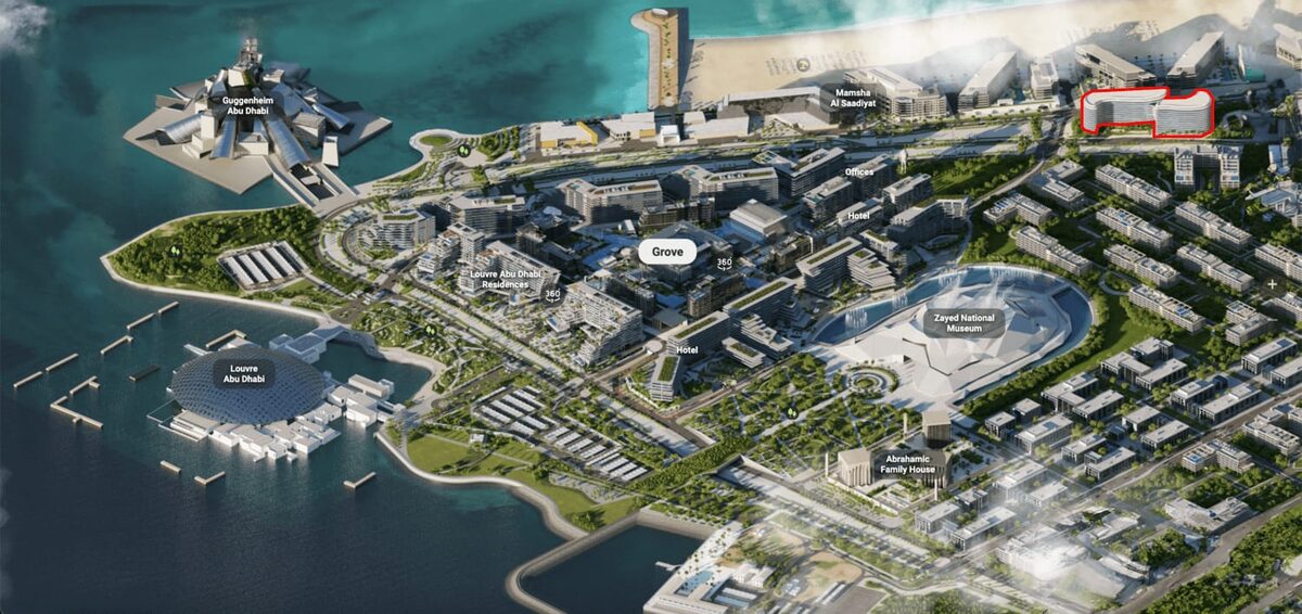 Apartament z 1 sypialnią, 78.50m² w Abu Dhabi, Zjednoczone Emiraty Arabskie [ID: 1102-62c4fbc1]