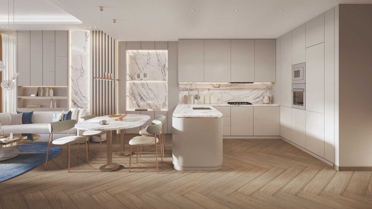 Квартира з 1 спальнею, 85.98м² в Дубай, ОАЕ [ID: 1102-ec910630]