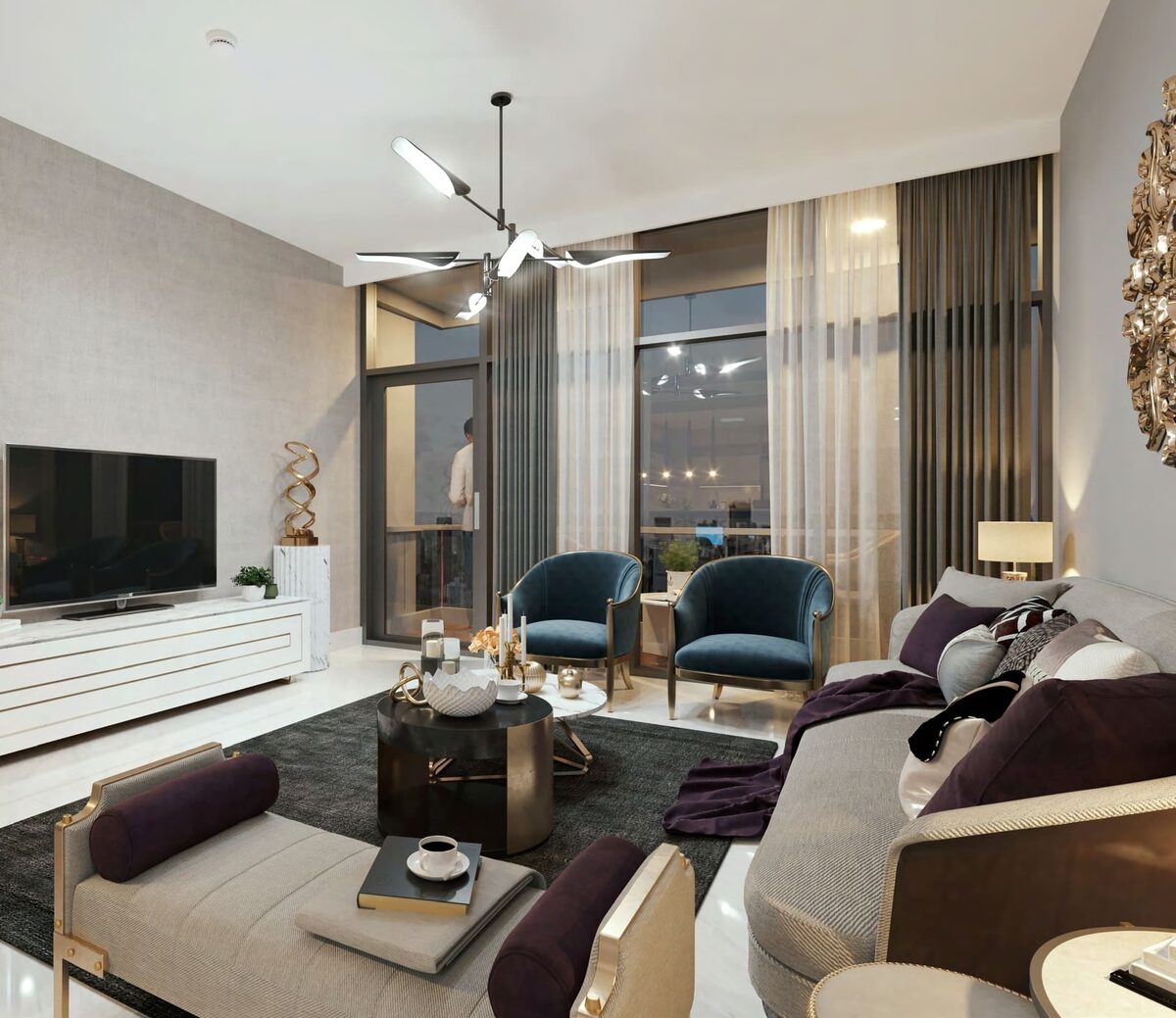 Квартира з 1 спальнею, 78.60м² в Дубай, ОАЕ [ID: 1102-6a37f433]