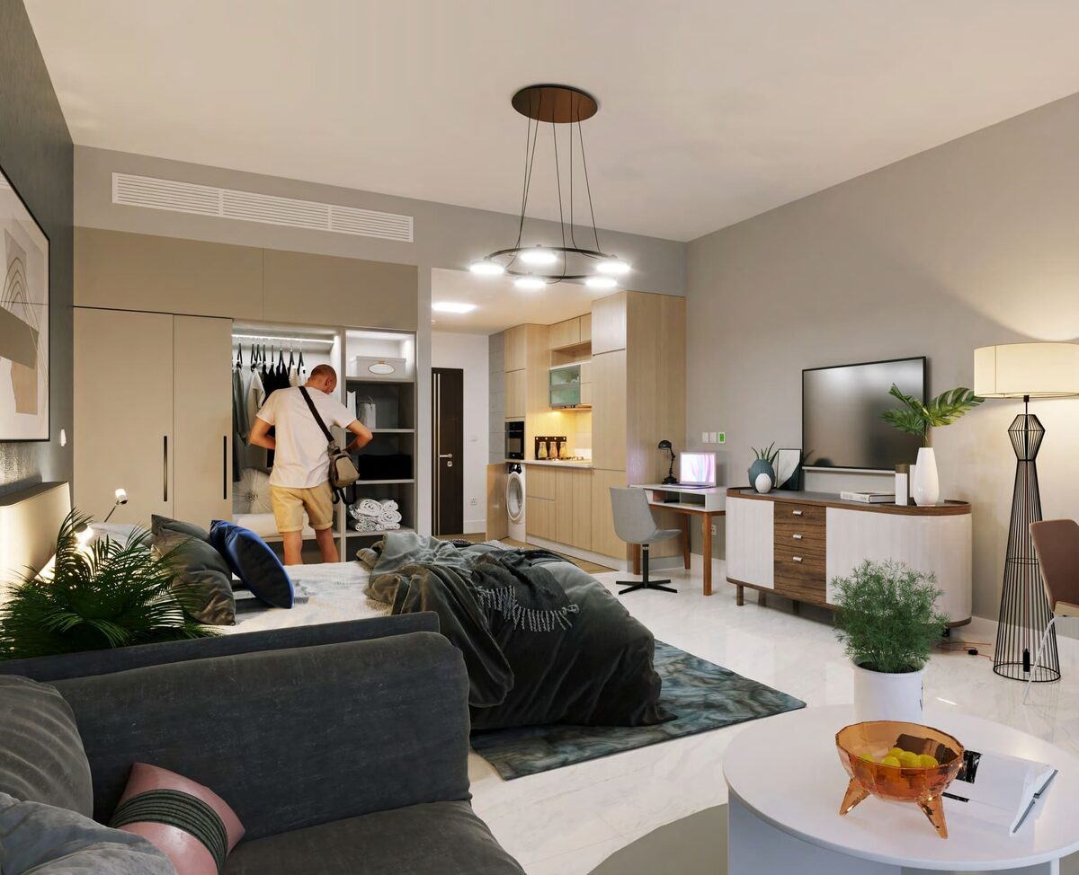 Квартира з 1 спальнею, 78.60м² в Дубай, ОАЕ [ID: 1102-6a37f433]