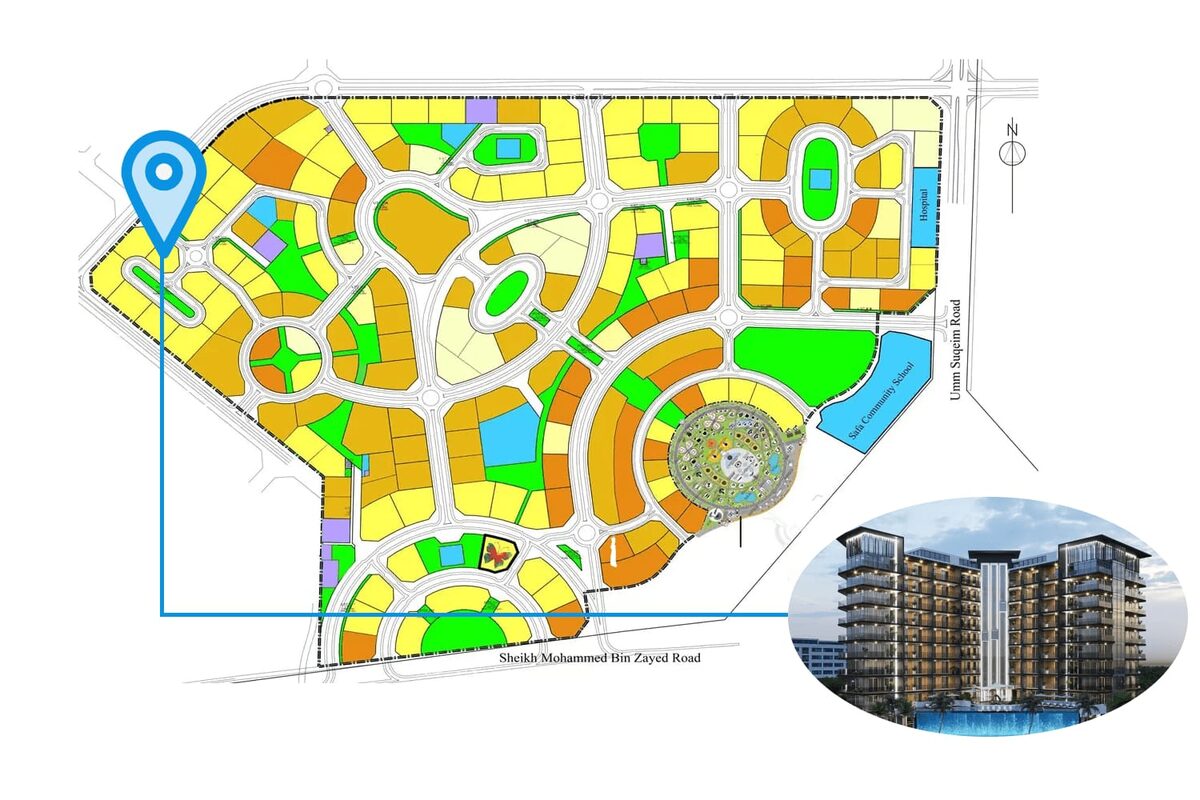 Квартира з 1 спальнею, 38.32м² в Дубай, ОАЕ [ID: 1102-7b07da66]