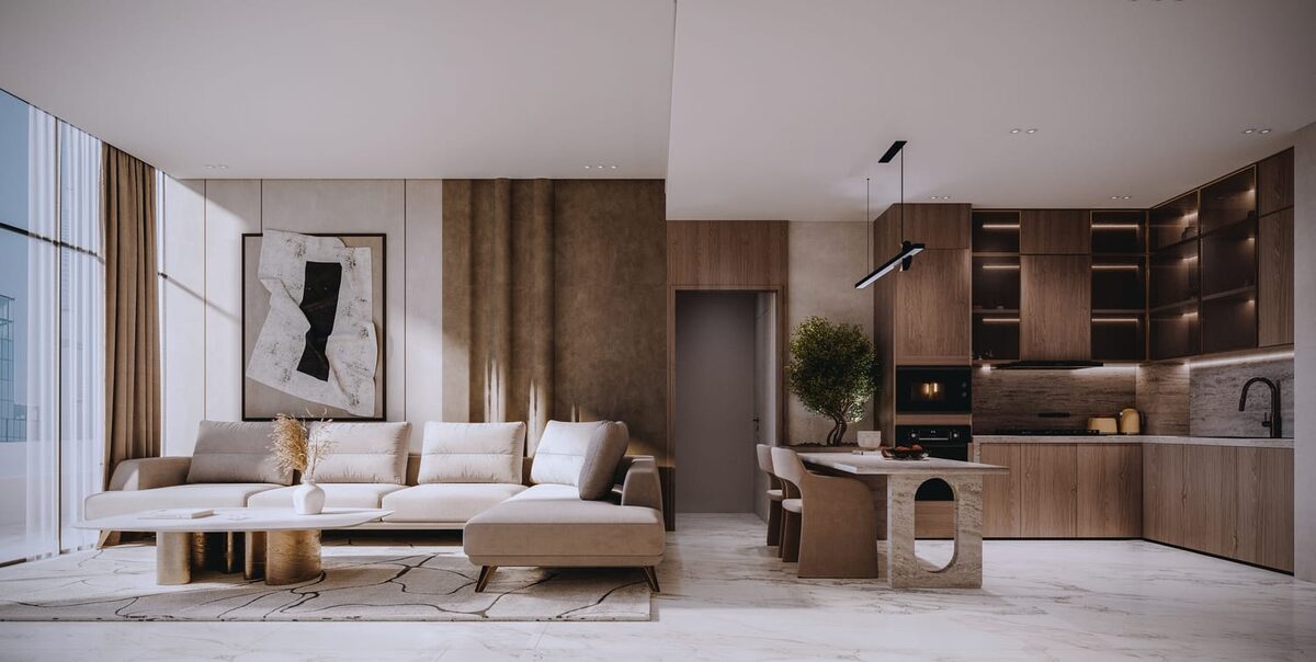 Квартира с 1 спальней, 119.25м² в Дубай, ОАЭ [ID: 1102-ca605cca]