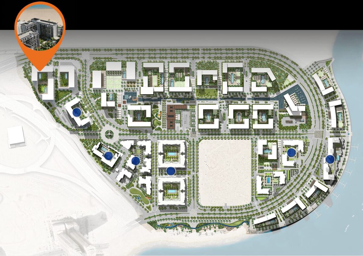 Квартира з 1 спальнею, 97.48м² в Дубай, ОАЕ [ID: 1102-2c649445]