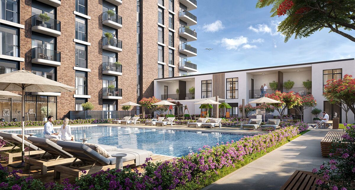 Apartament z 1 sypialnią, 59.16m² w Dubaj, Zjednoczone Emiraty Arabskie [ID: 1102-00151dfc]