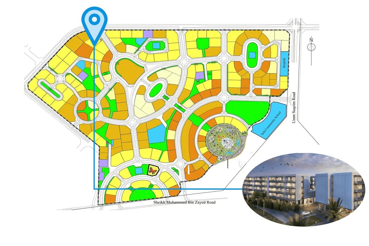 Квартира з 1 спальнею, 79.25м² в Дубай, ОАЕ [ID: 1102-1b9f82a8]