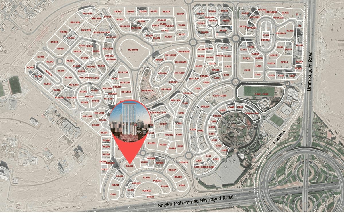 Квартира з 1 спальнею, 33.46м² в Дубай, ОАЕ [ID: 1102-edce890a]