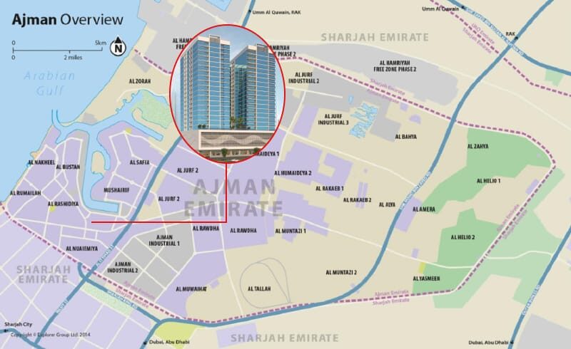 Квартира з 1 спальнею, 105.61м² в Дубай, ОАЕ [ID: 1102-7ca6b51e]
