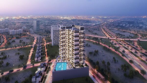 Квартира в Дубай, ОАЕ, 54.58м²