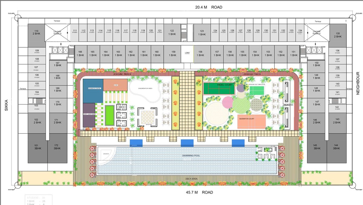 Apartament, 59.53m² w Dubaj, Zjednoczone Emiraty Arabskie [ID: 1102-059f5838]