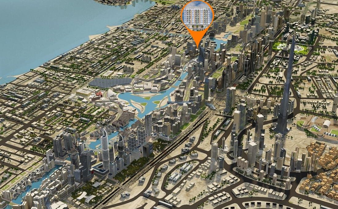 Apartament z 1 sypialnią, 174.02m² w Dubaj, Zjednoczone Emiraty Arabskie [ID: 1102-ec0d0d5a]