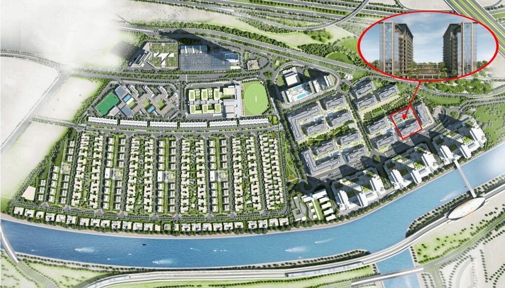 Apartament z 1 sypialnią, 77.29m² w Dubaj, Zjednoczone Emiraty Arabskie [ID: 1102-f29f855e]