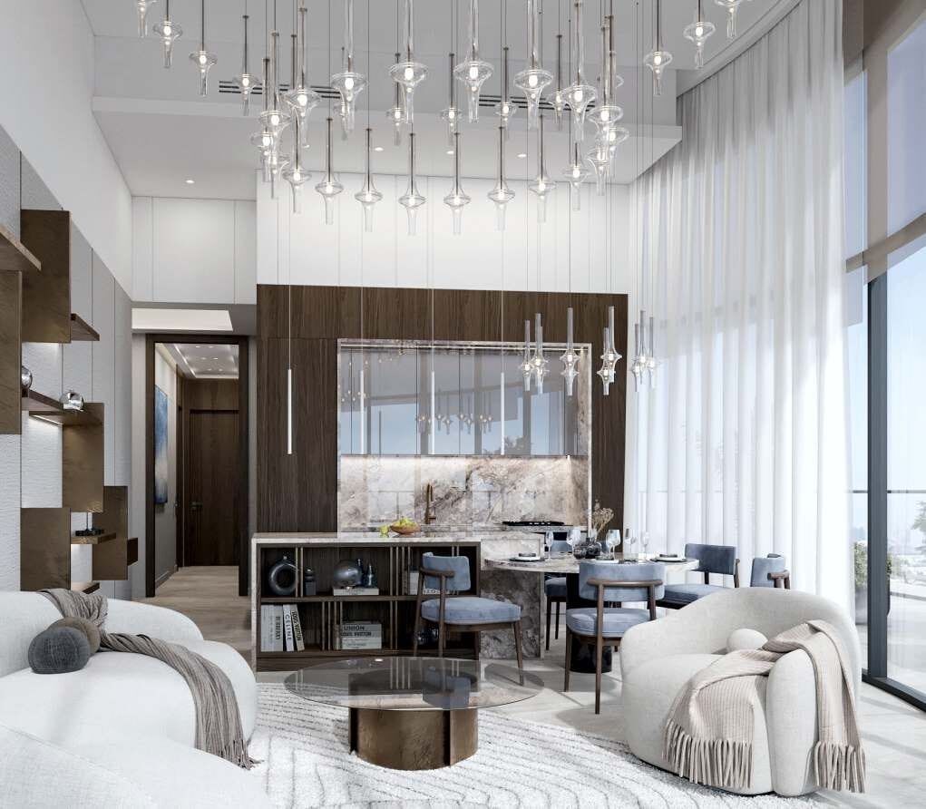 Apartament z 1 sypialnią, 209.07m² w Dubaj, Zjednoczone Emiraty Arabskie [ID: 1102-e0243e0c]