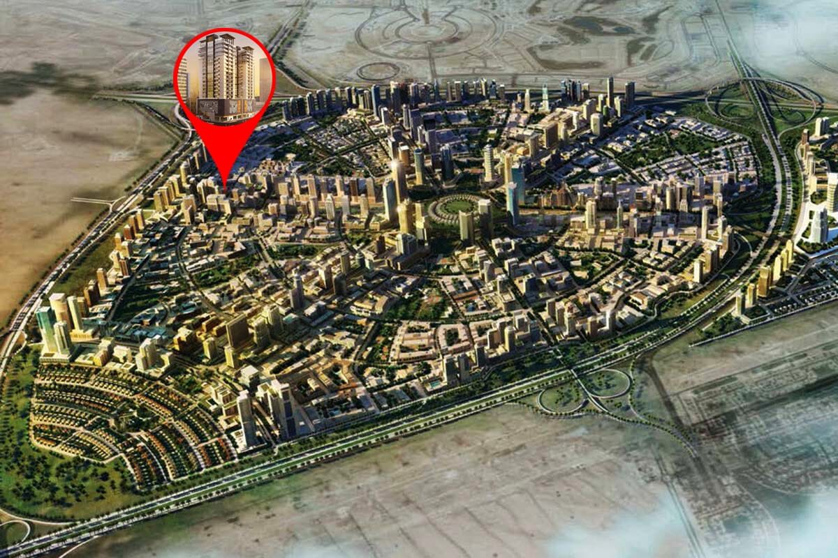 Apartment with 1 bedroom, 59.35m² in Dubai, UAE [ID: 1102-1477cdbd]