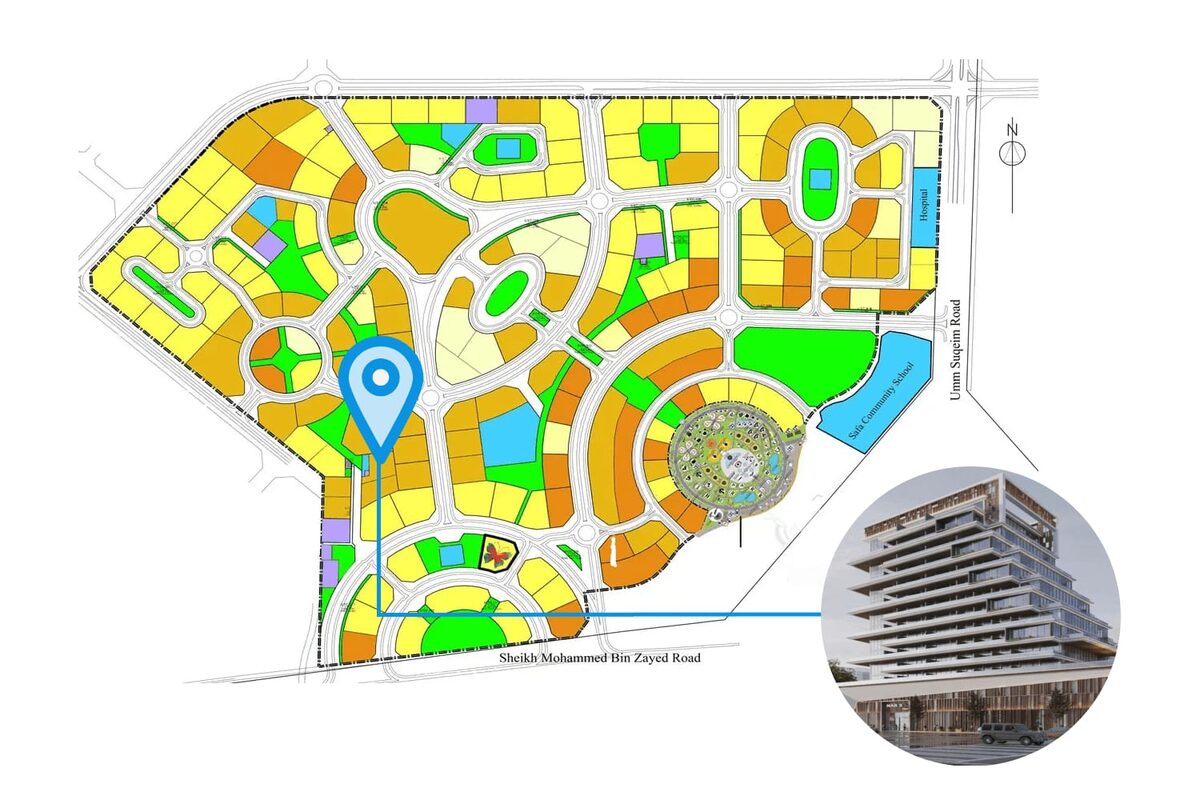 Квартира з 1 спальнею, 81.50м² в Дубай, ОАЕ [ID: 1102-e8213564]