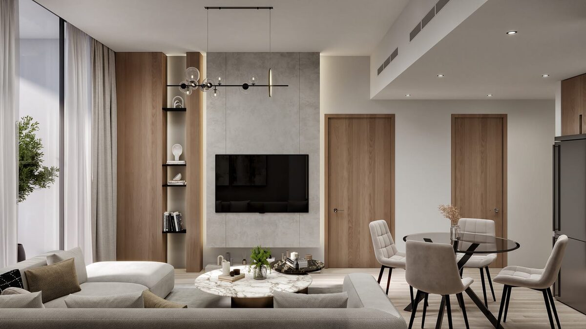 Apartament z 1 sypialnią, 60.75m² w Dubaj, Zjednoczone Emiraty Arabskie [ID: 1102-8bf44427]