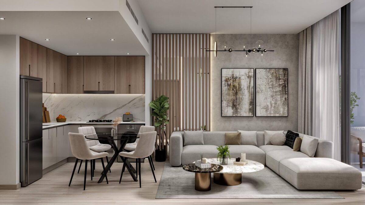 Apartament z 1 sypialnią, 60.75m² w Dubaj, Zjednoczone Emiraty Arabskie [ID: 1102-8bf44427]