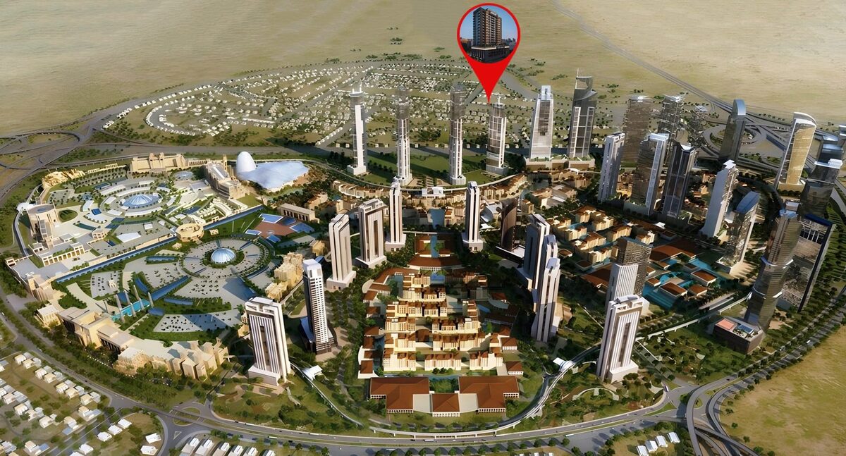 Apartament z 1 sypialnią, 60.75m² w Dubaj, Zjednoczone Emiraty Arabskie [ID: 1102-8bf44427]