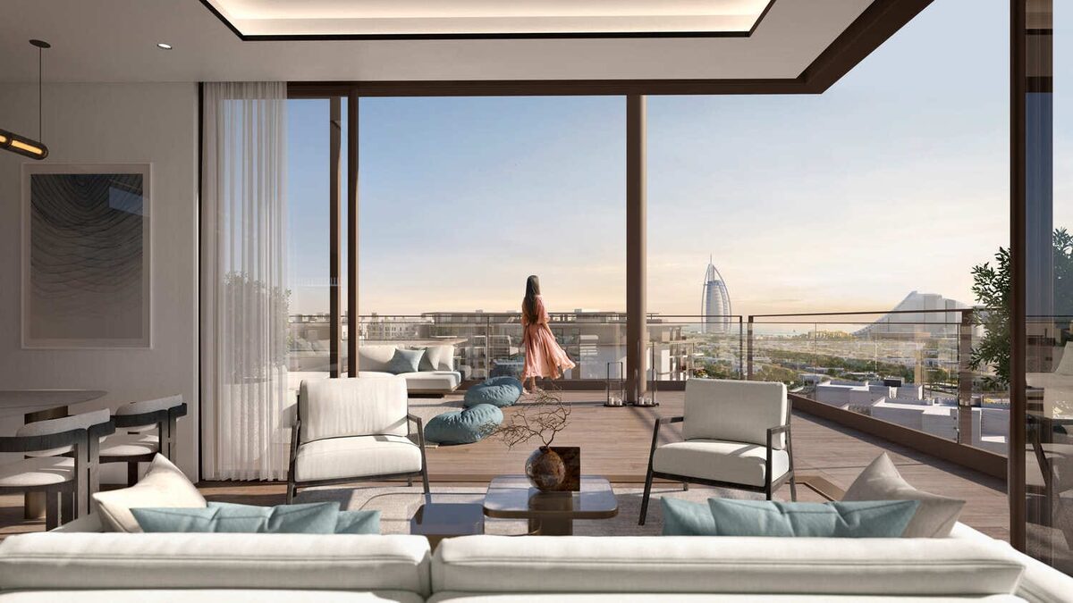 Apartament z 3 sypialniami, 115.05m² w Dubaj, Zjednoczone Emiraty Arabskie [ID: 1102-433faf3b]